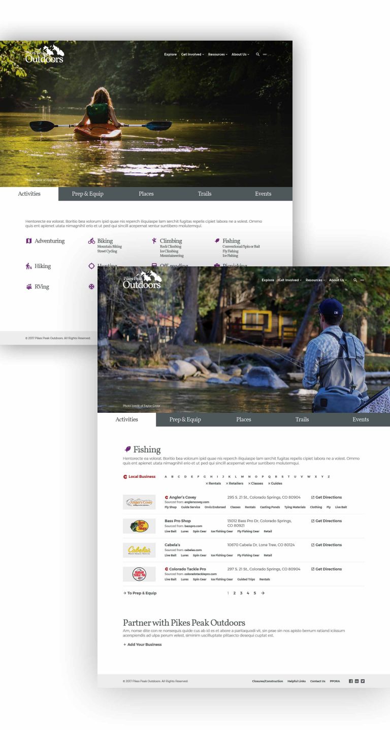 Pikes Peak Outdoors Brand Identity & Website | Blakely + CompanyBlakely ...